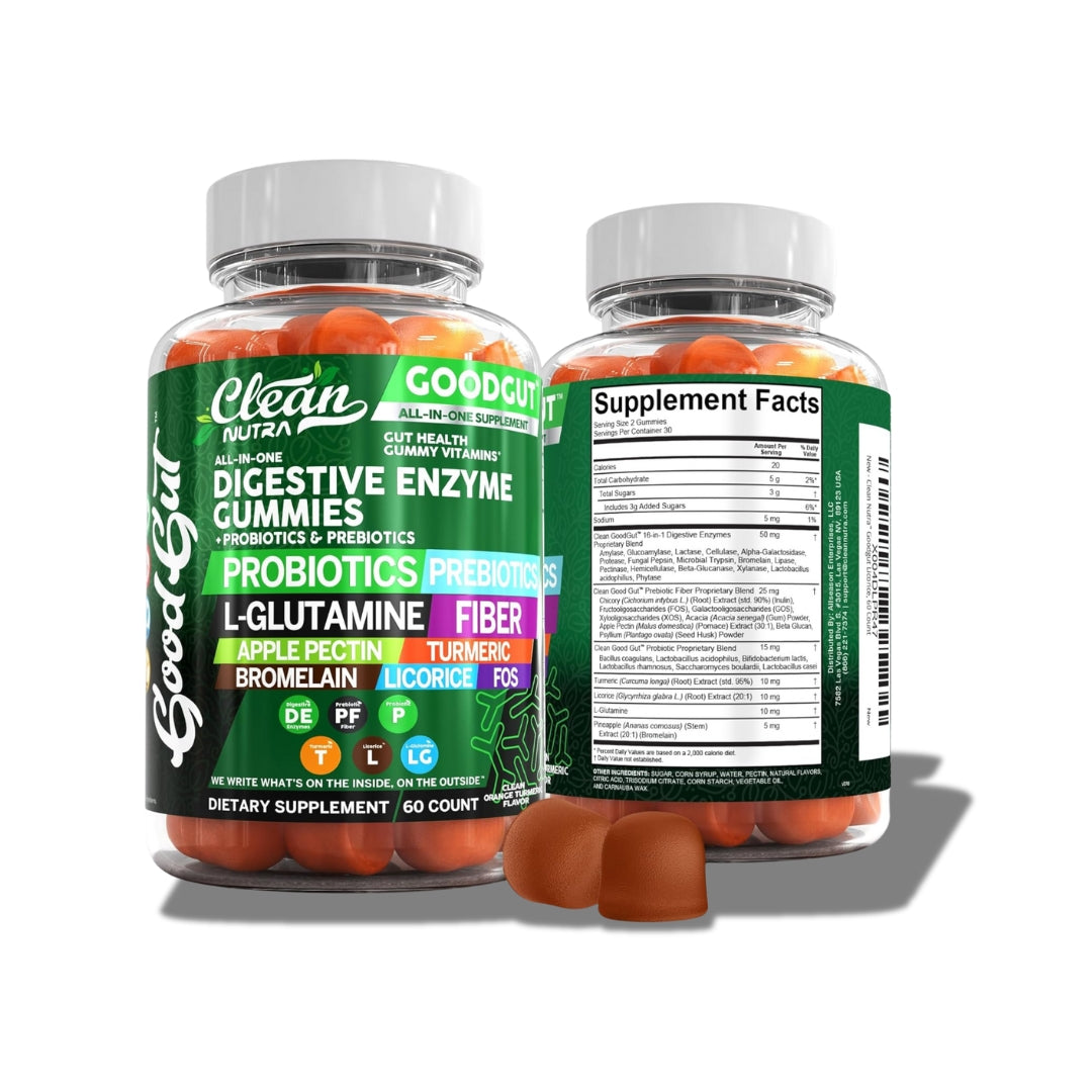GOODGUT DIGESTIVE ENZYME X 60 GUMMIES