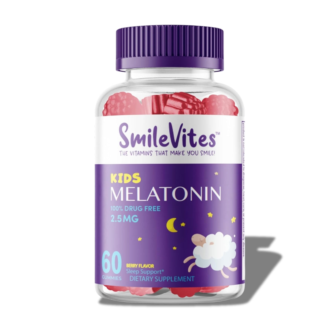 SMILEVITES MELATONIN 2.5MG X 60 GUMMIES