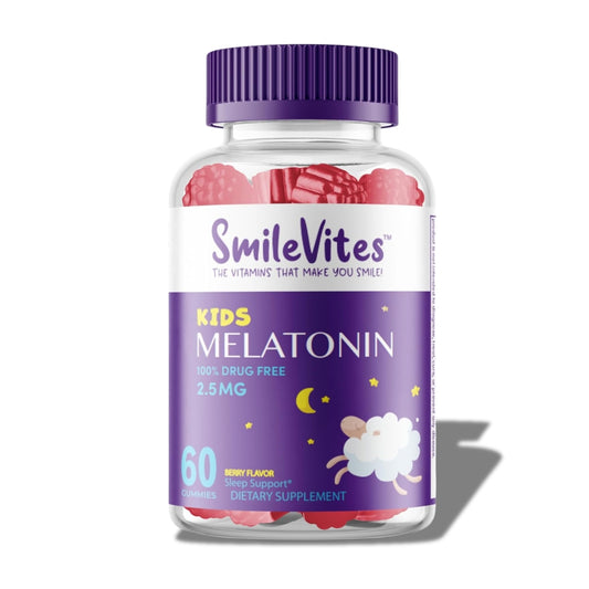 SMILEVITES MELATONIN 2.5MG X 60 GUMMIES